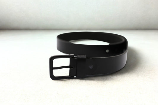 Slim 1.3cm Leather Belt