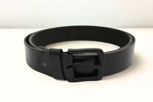 Slim 1.3cm Leather Belt