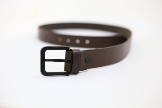 Slim 1.3cm Leather Belt