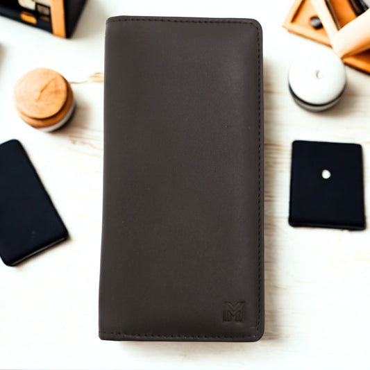 Long Leather Wallet