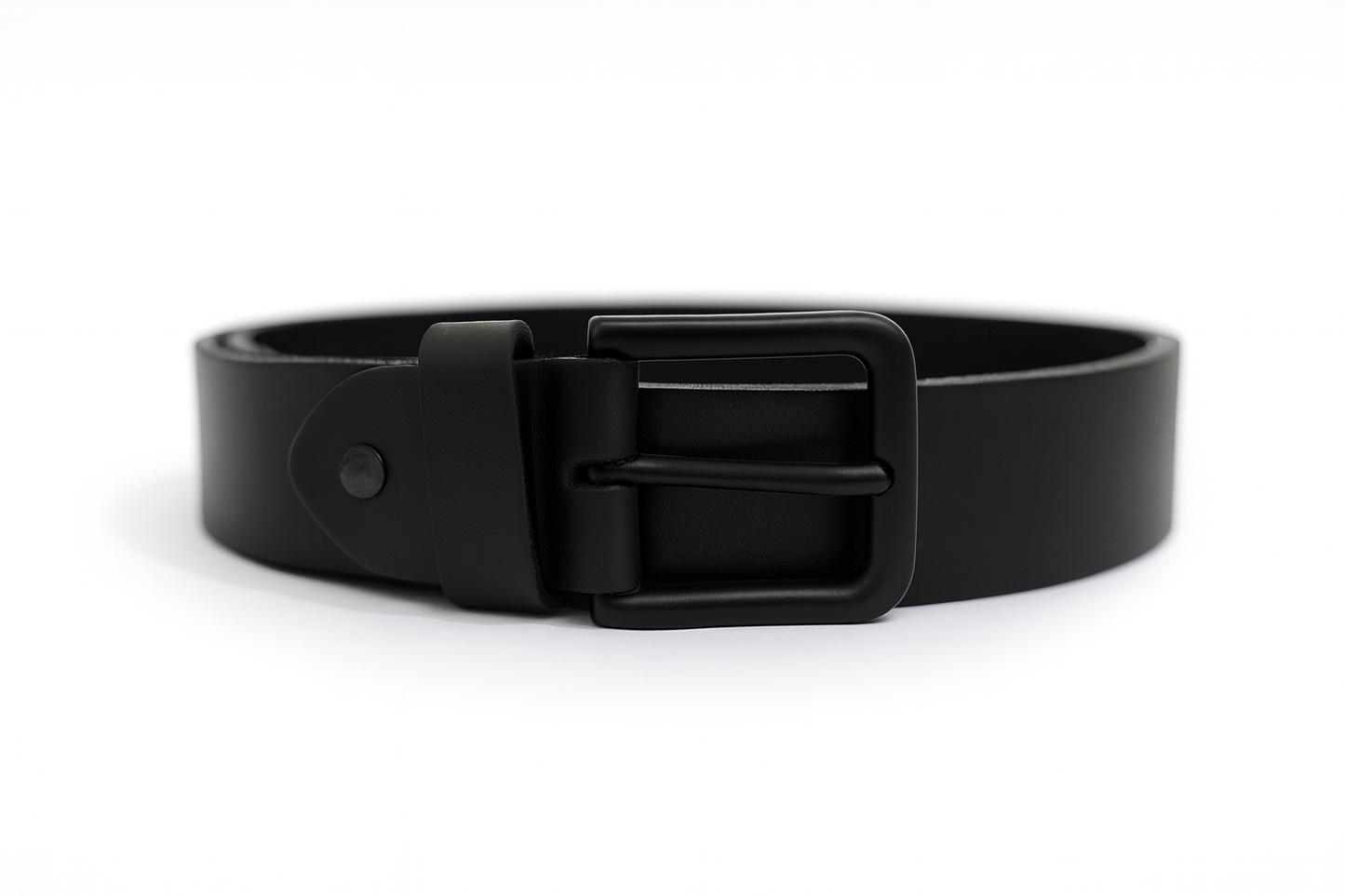 Slim 1.3cm Leather Belt