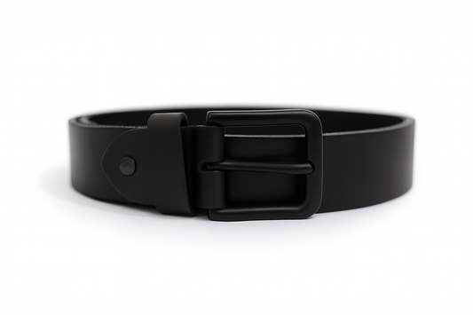 Slim 1.3cm Leather Belt