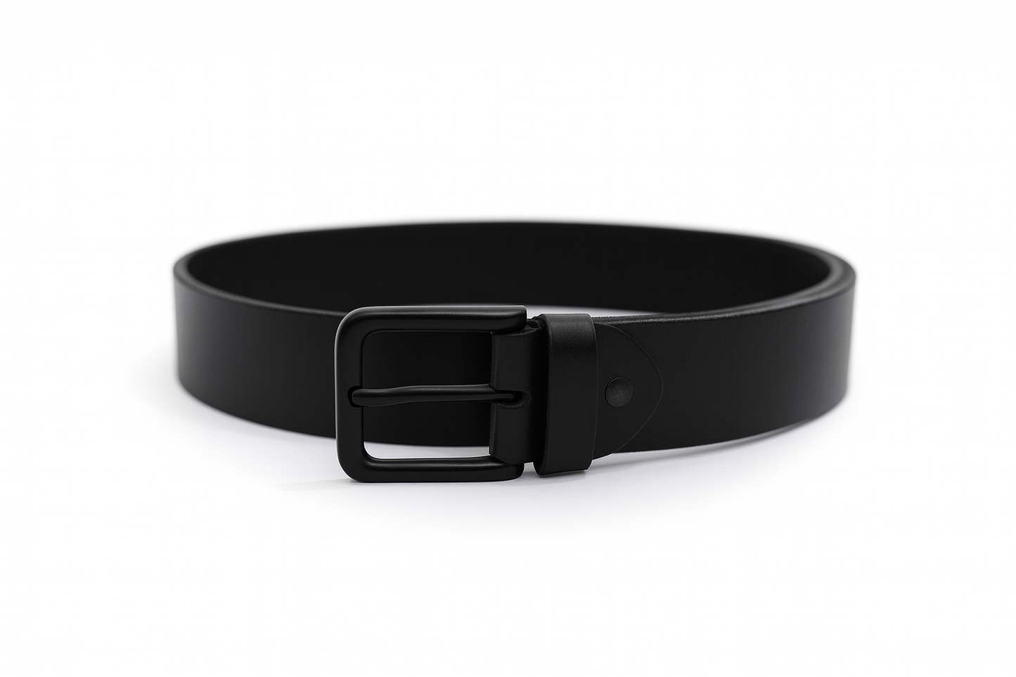 Slim 1.3cm Leather Belt