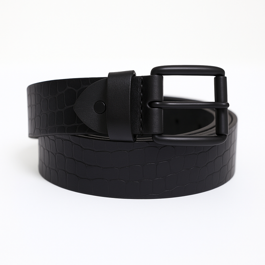 Designed Leather Belt