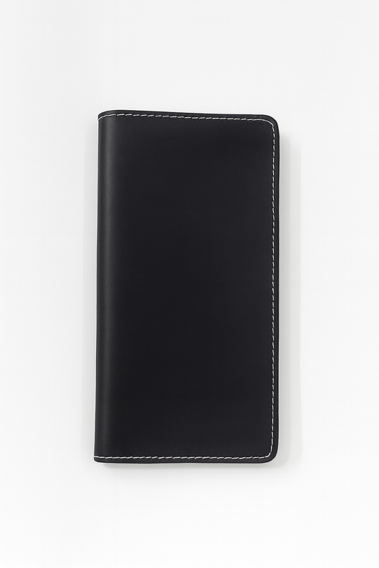 Leather Cheque Book Cover