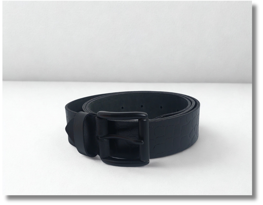 Designed Leather Belt