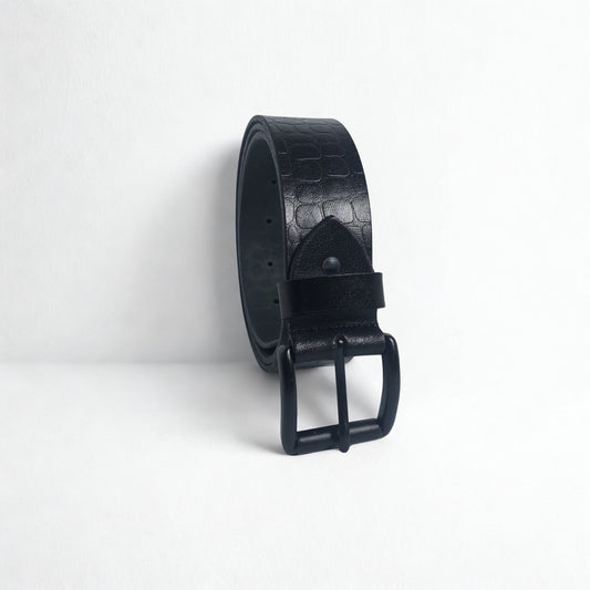 Designed Leather Belt