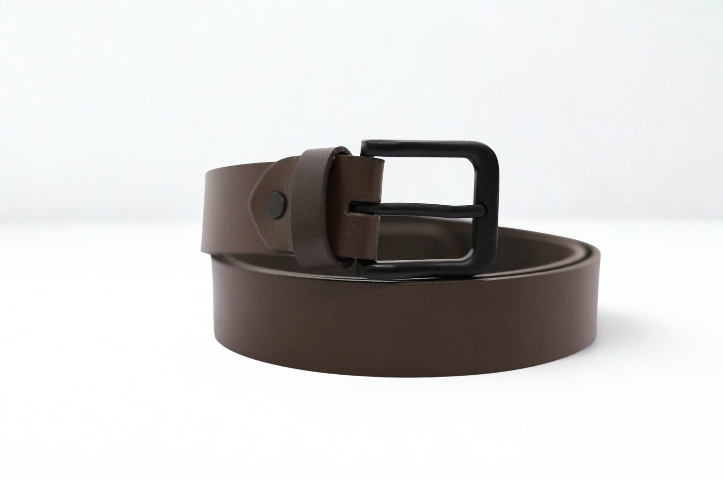 Slim 1.3cm Leather Belt