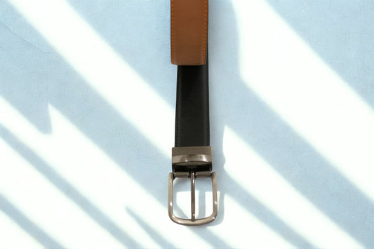 Double-Sided Leather Belt