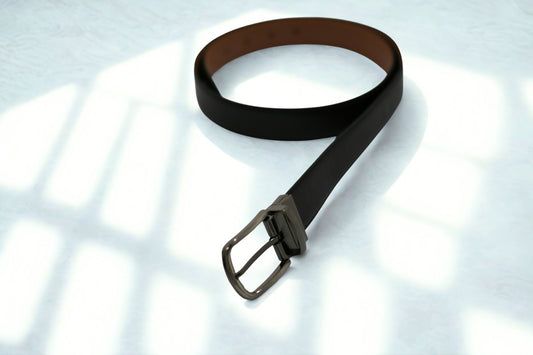 Double-Sided Leather Belt